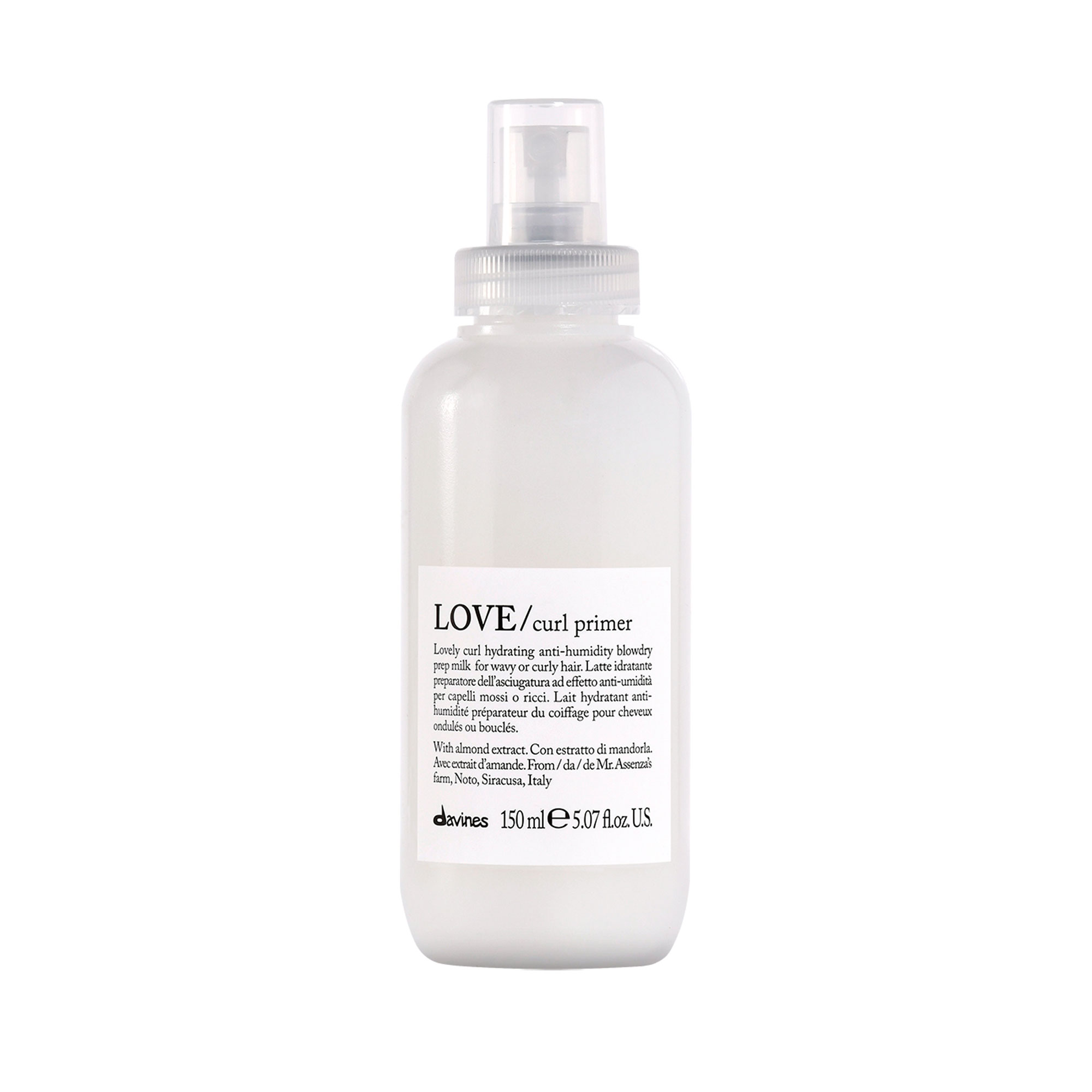 Зволожувальний праймер для волосся Davines Love Curl Primer для посилення завитка, 150 мл